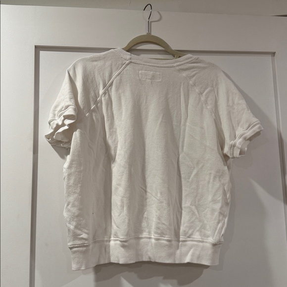 THE GREAT. Short sleeve sweatshirt - Picture 6 of 6